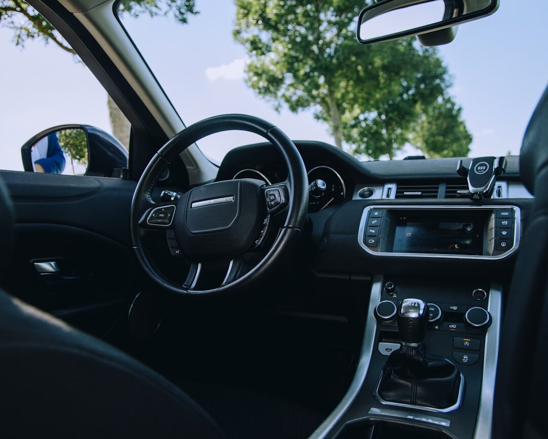 luxury car interior